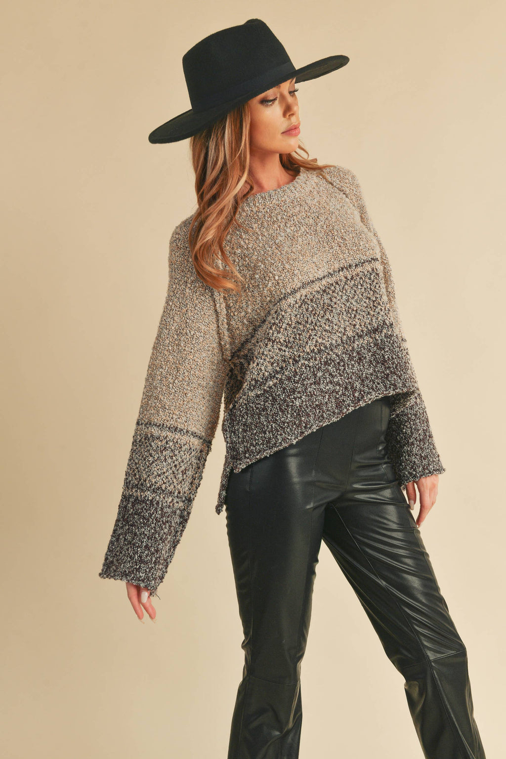FRAYA OMBRE SWEATER