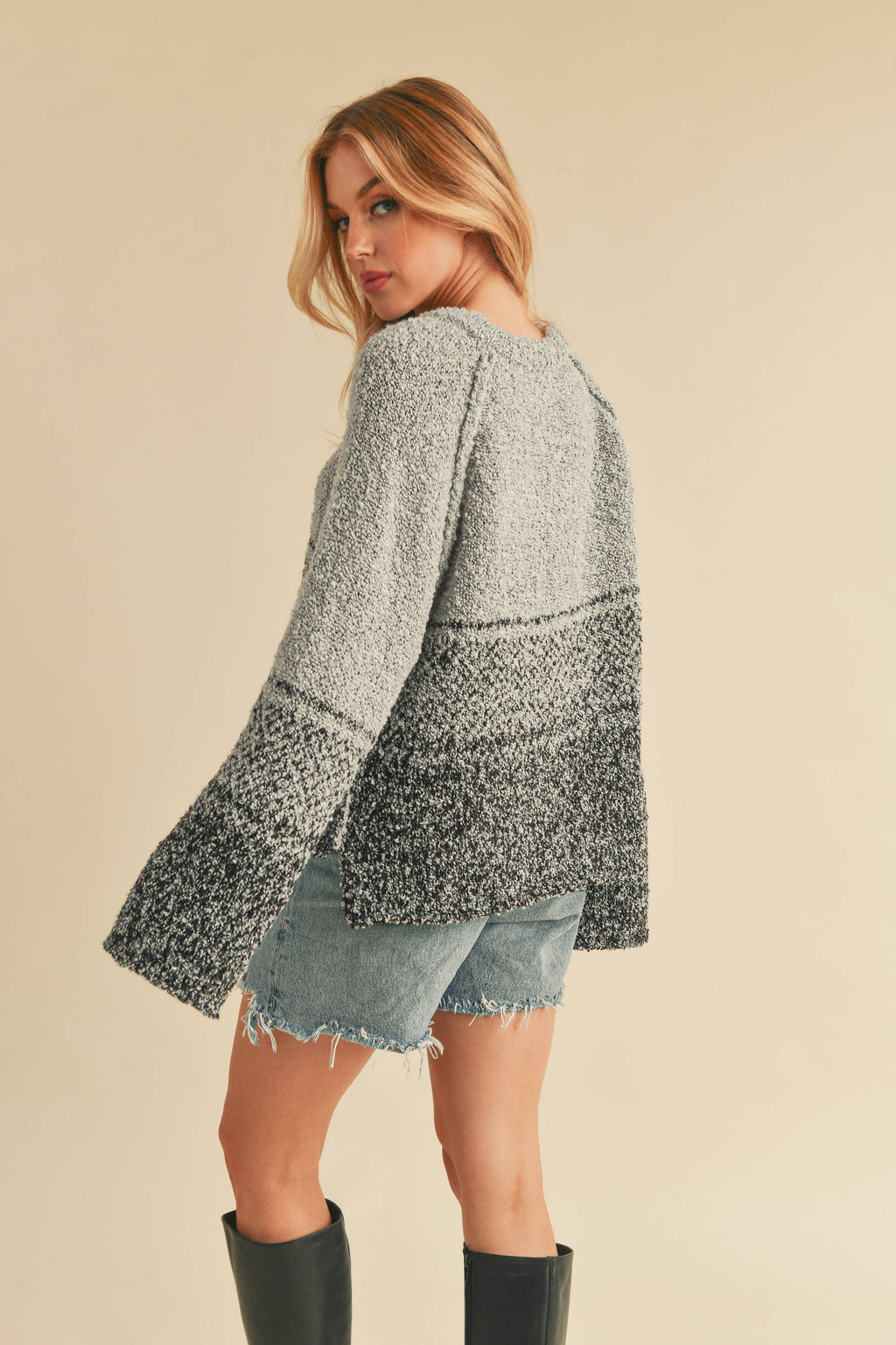 FRAYA OMBRE SWEATER