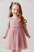 ANNA TULLE DRESS - FLORA