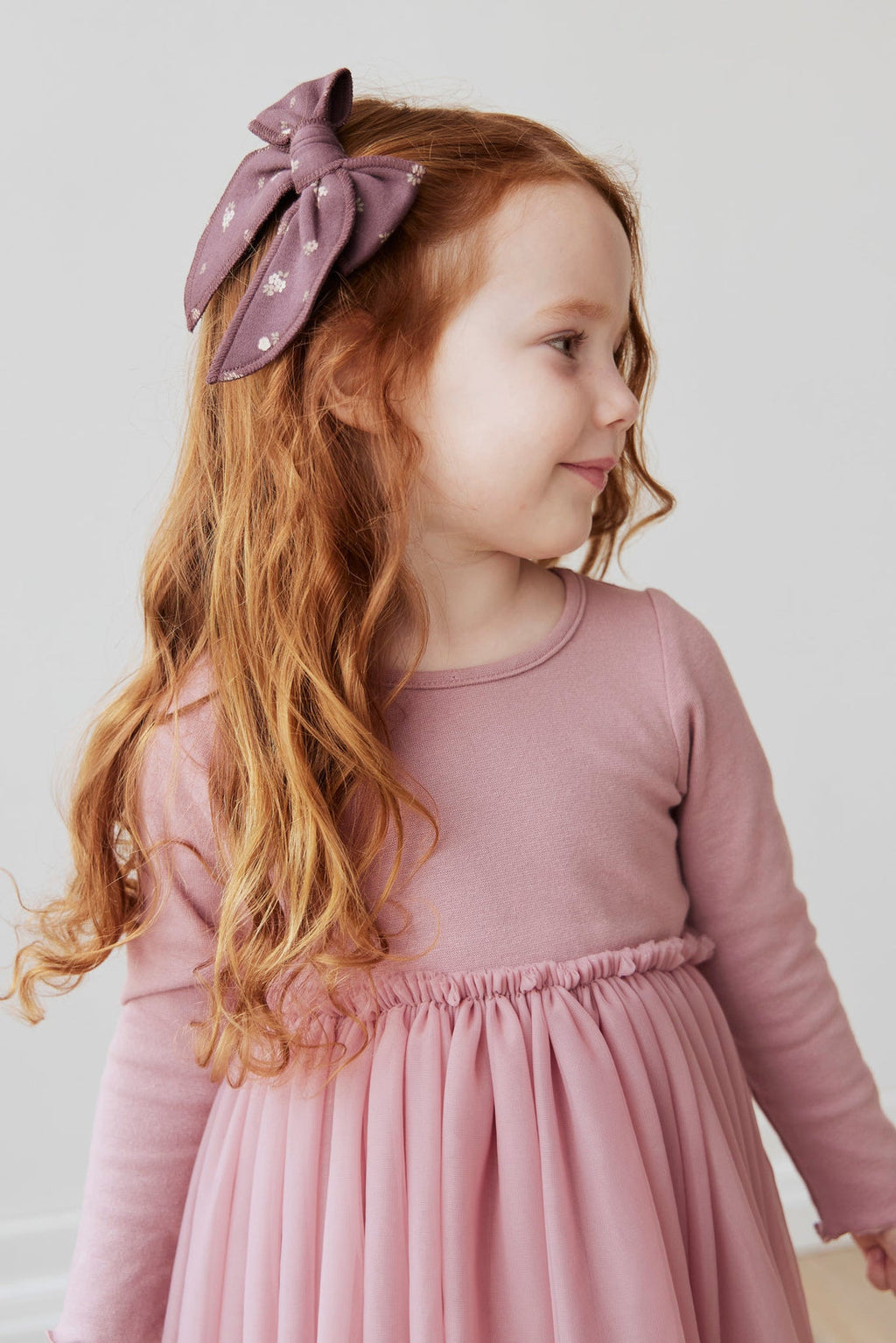 ANNA TULLE DRESS - FLORA