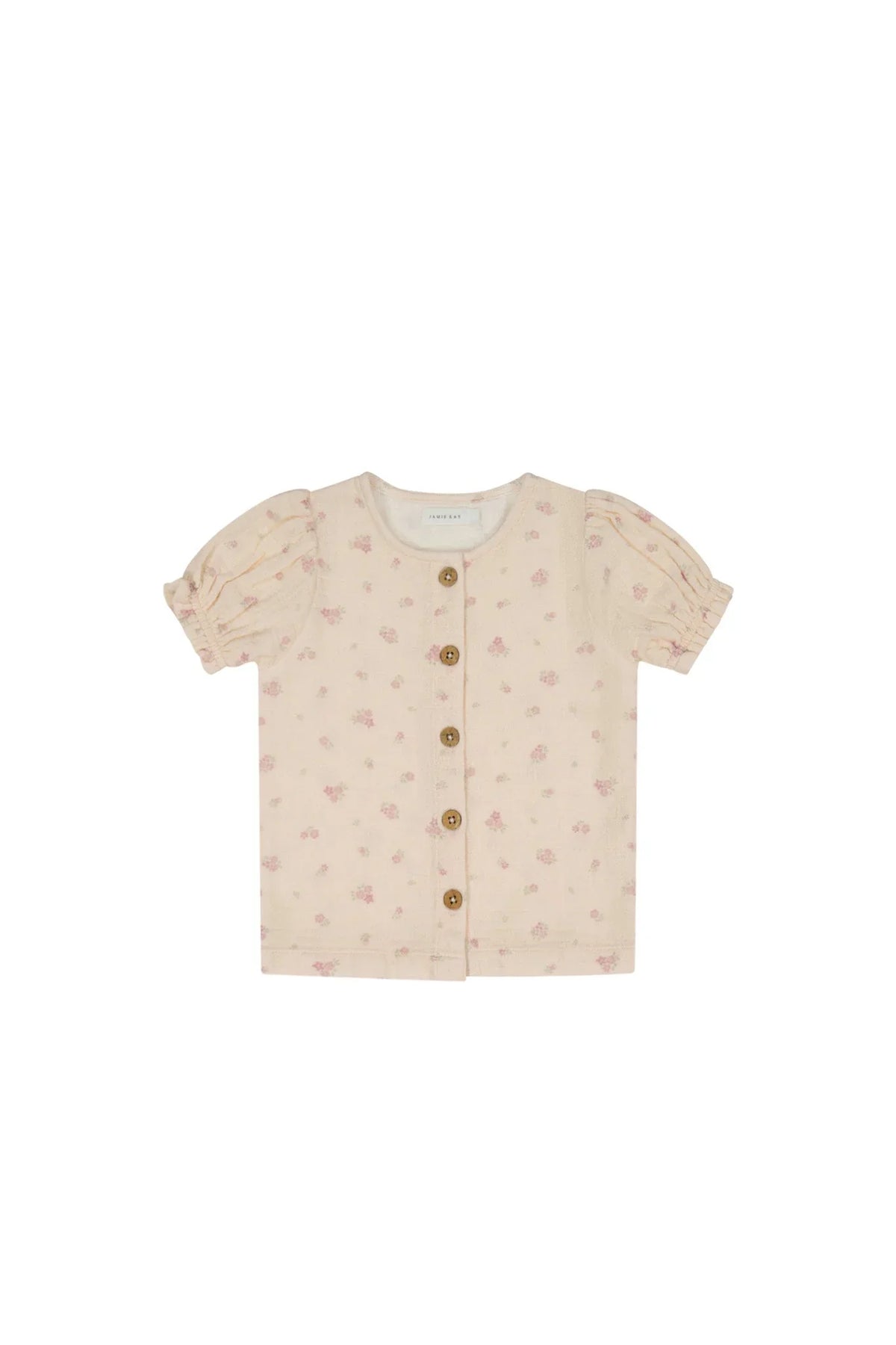 ORGANIC COTTON MUSLIN CELINE TOP - IRINIA SHELL