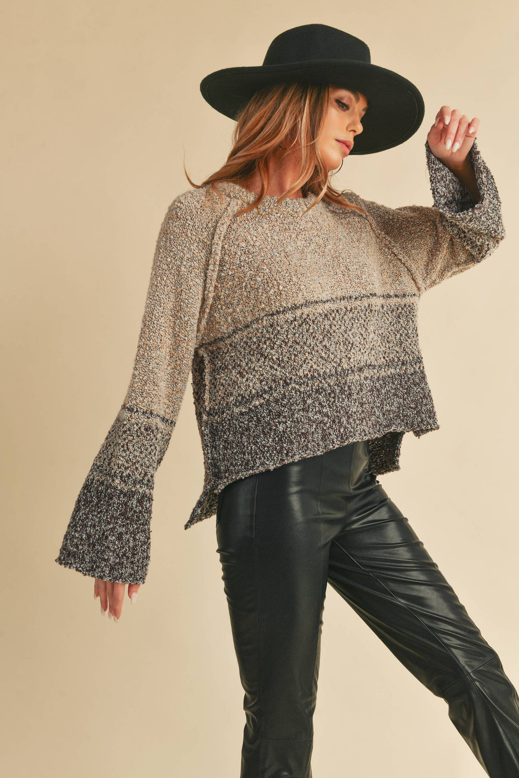 FRAYA OMBRE SWEATER