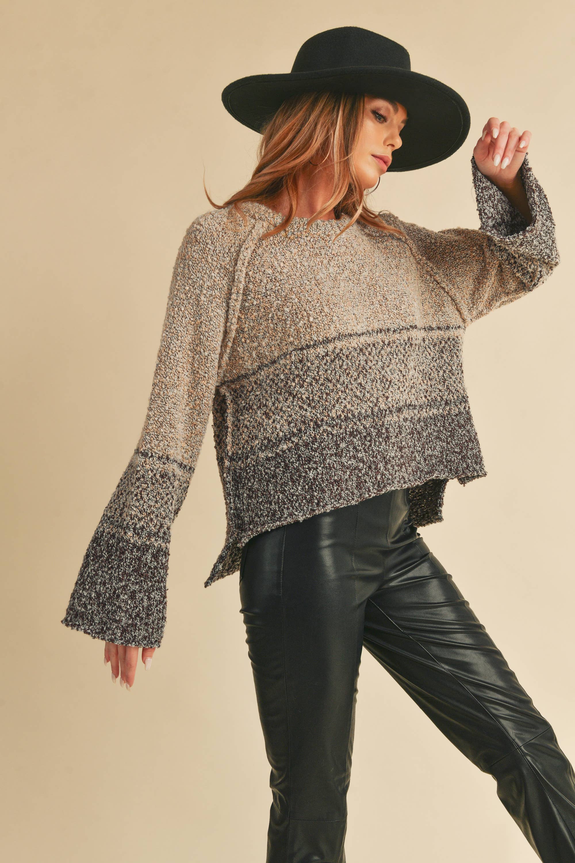 FRAYA OMBRE SWEATER