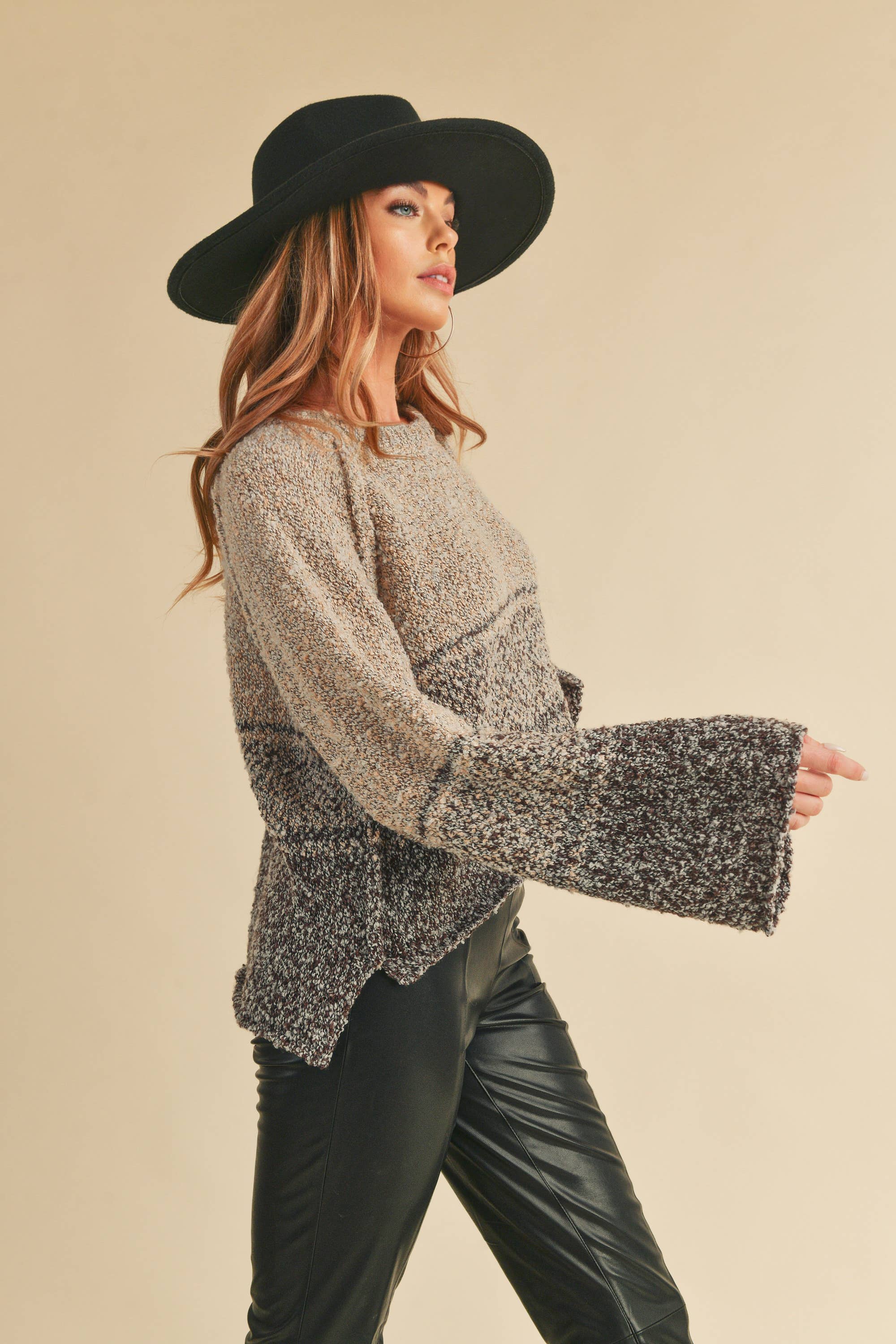 FRAYA OMBRE SWEATER